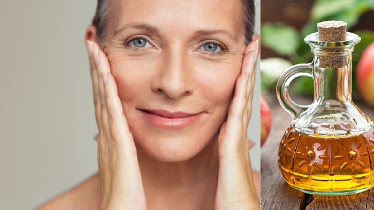 Descubren el mayor beneficio del vinagre de manzana: elimina las líneas de expresión del rostro para verse joven
