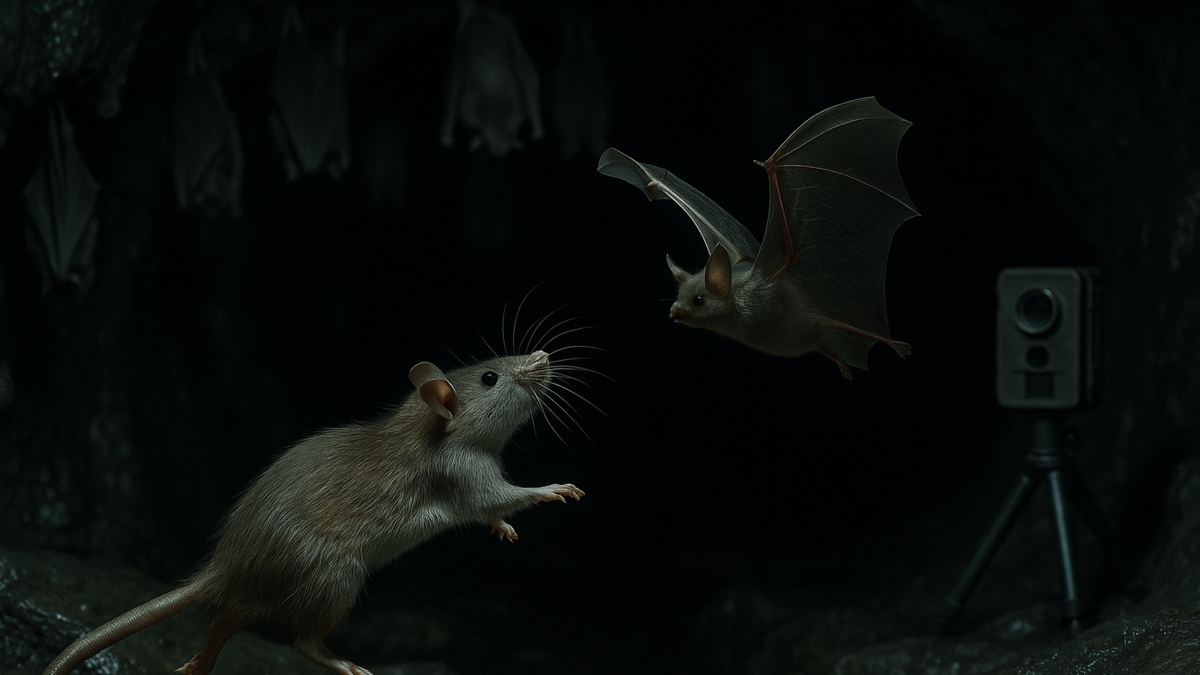 Des rats attaquent des chauves-souris : de nouvelles images révèlent une bataille inattendue dans des grottes urbaines.