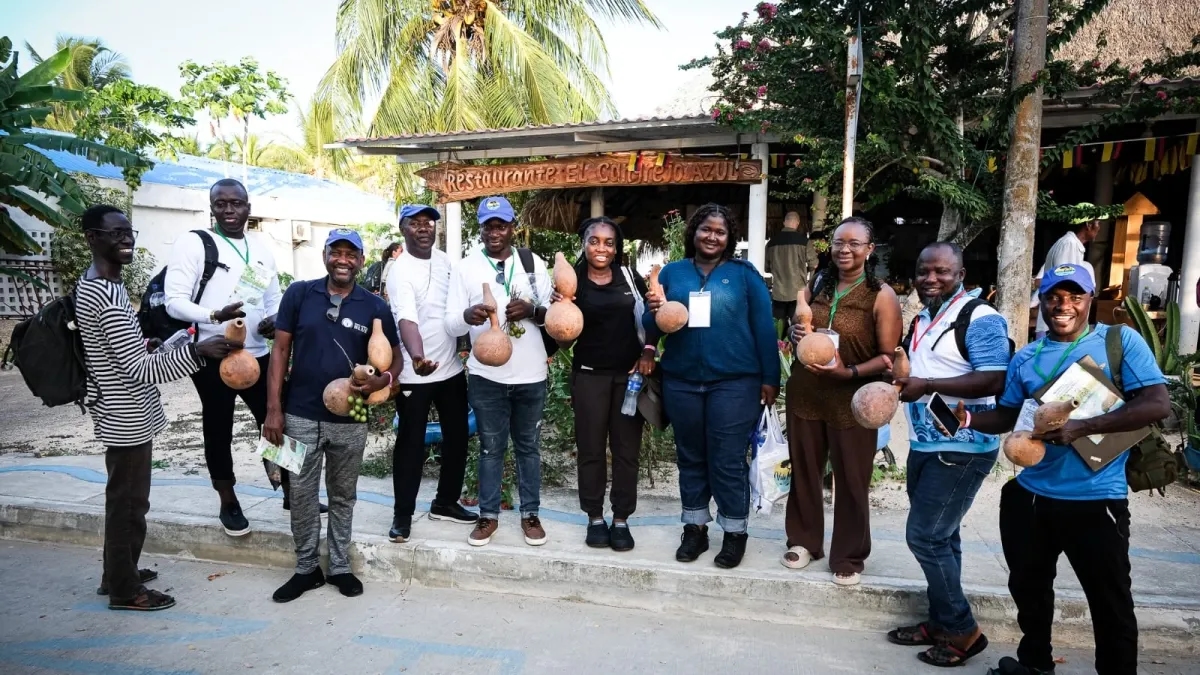Córdoba reunió a delegados de cinco países africanos para sembrar manglares y compartir experiencias de conservación