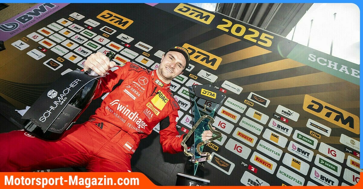 DTM-Titelfavorit Lucas Auer im Exklusiv-Interview: "Ich bin heute weniger hitzig"