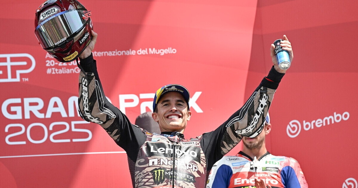 Moto GP, Marquez wins at Mugello too. Bagnaia still can't find himself