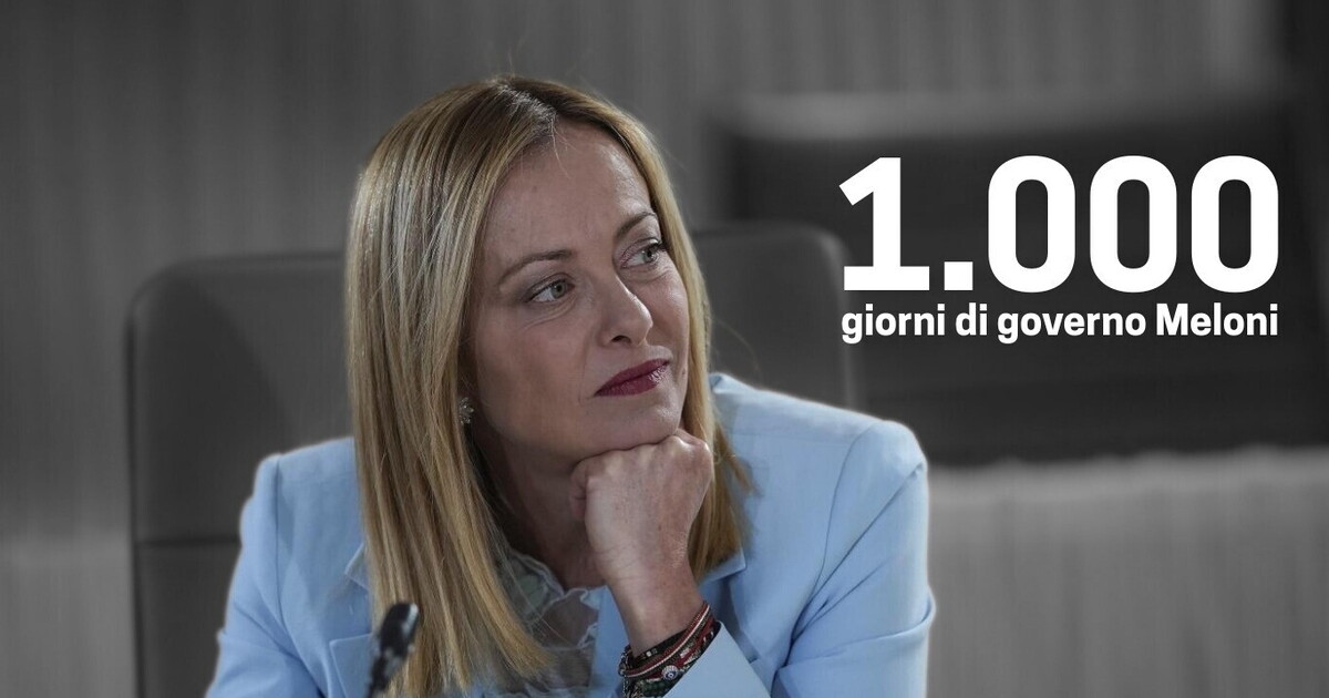 Duizend dagen van de regering Meloni: zwakte waar het er het meest toe doet: in het dagelijks leven van de Italianen.
