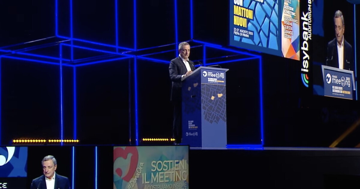 Bugünden yarına Avrupa: Mario Draghi'nin Rimini Toplantısı'ndaki konuşması