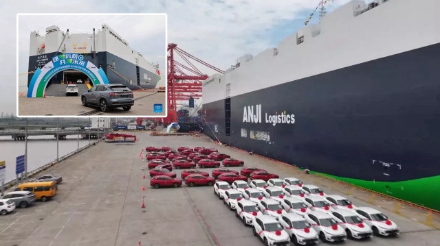 Giant Anji Ansheng with thousands of vehicles set off on its maiden voyage: Car prices may change