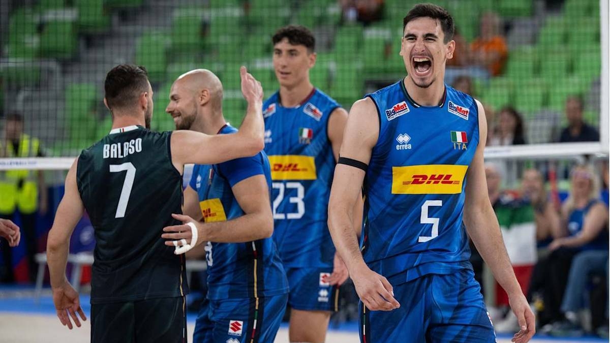 Italia-Slovenia in diretta. Copertura in diretta e risultati online della Volleyball Nations League.