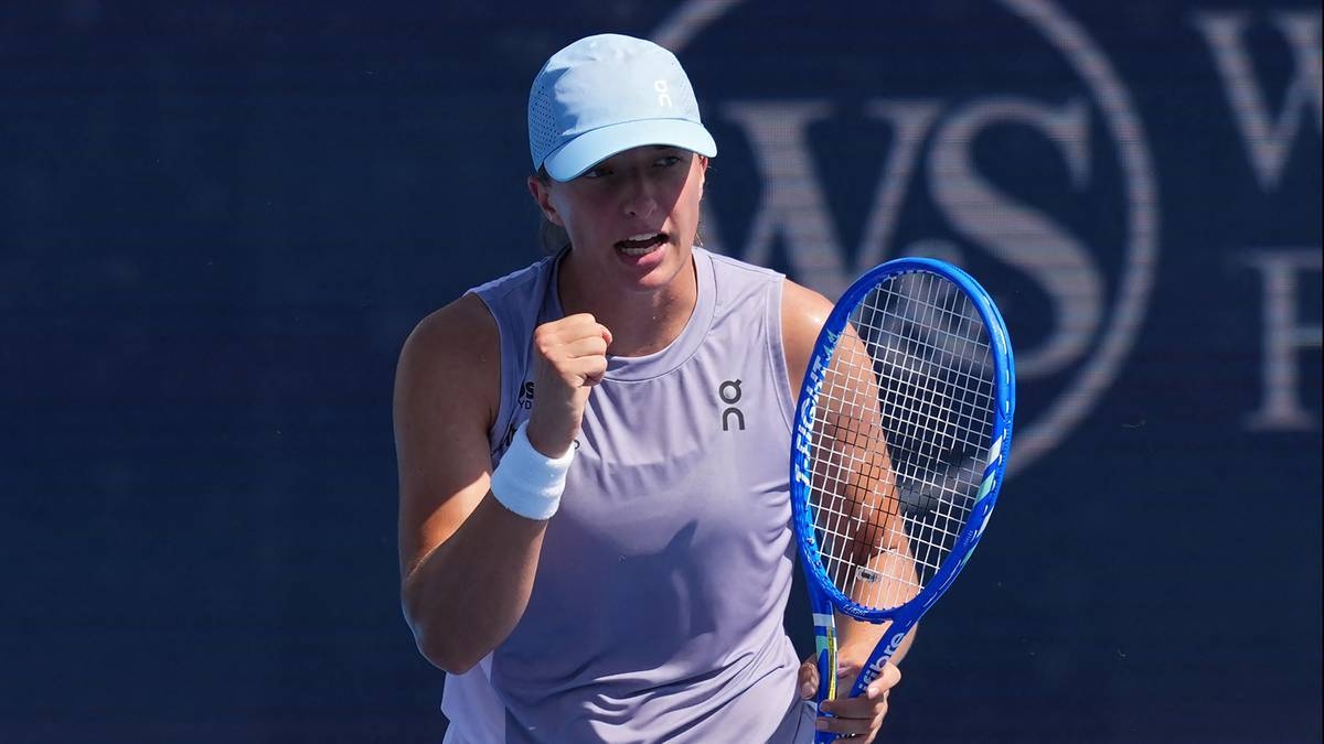 WTA en Cincinnati: Iga Świątek contra Sorana Cirstea. Cobertura en vivo y resultados.