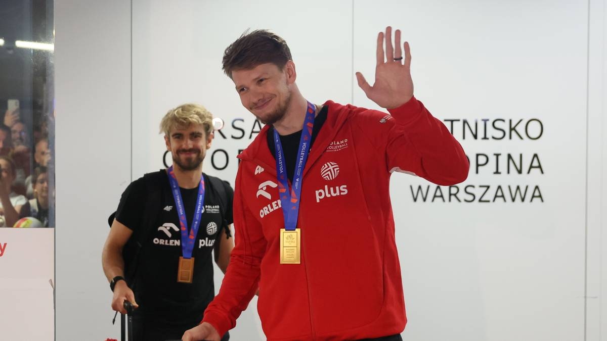 The Nations League winners are returning home! Where can I watch the Polish volleyball players' press conference?