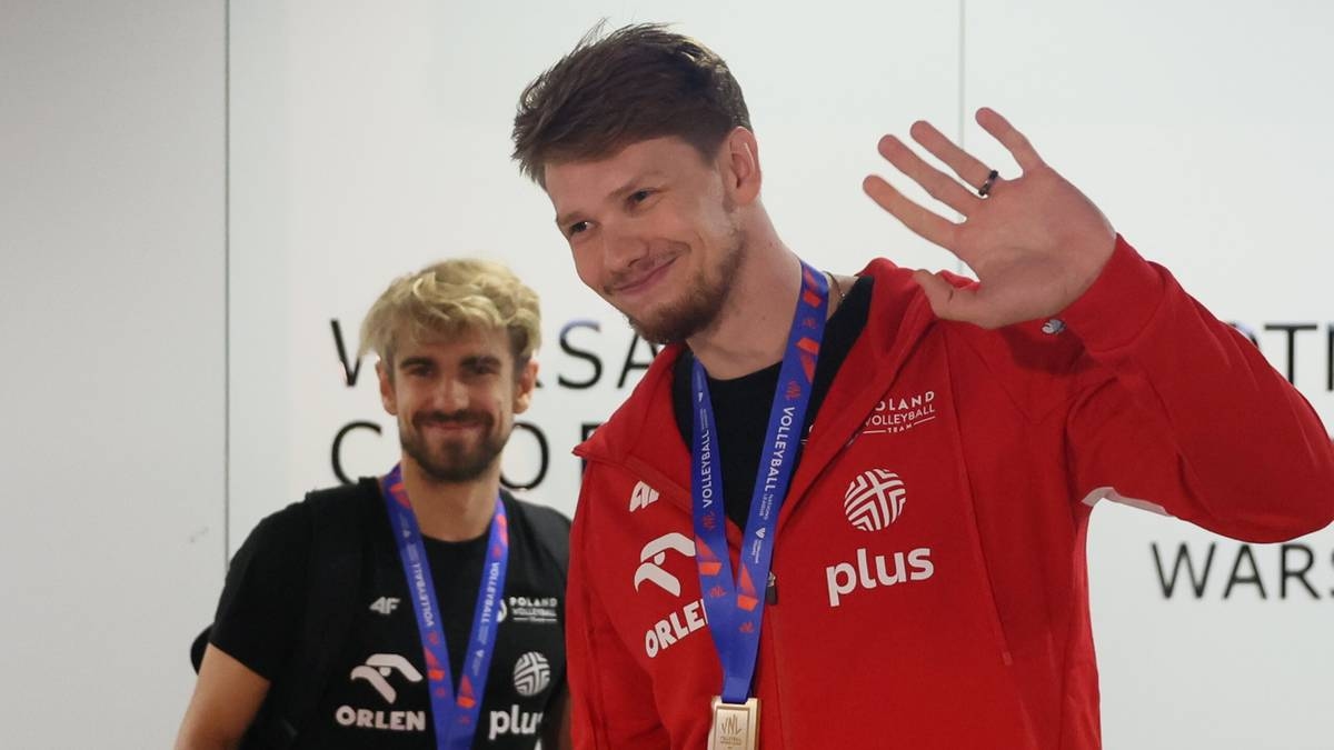 Polish volleyball players have returned to Poland! A special welcome for the Nations League winners