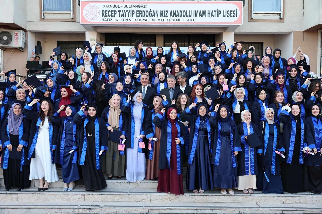 L'entusiasmo per la laurea dei giovani di Sultangazi