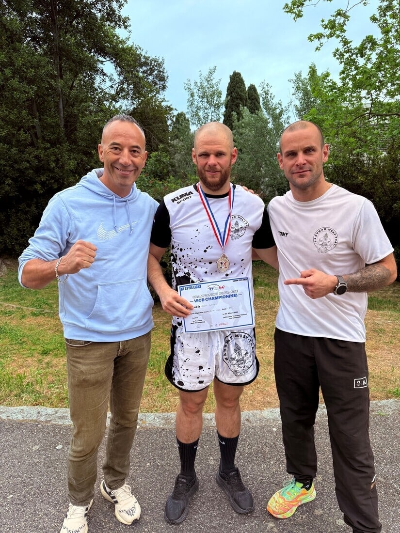 Thai boxe: Baptiste Cocq vince l'argento ai campionati francesi