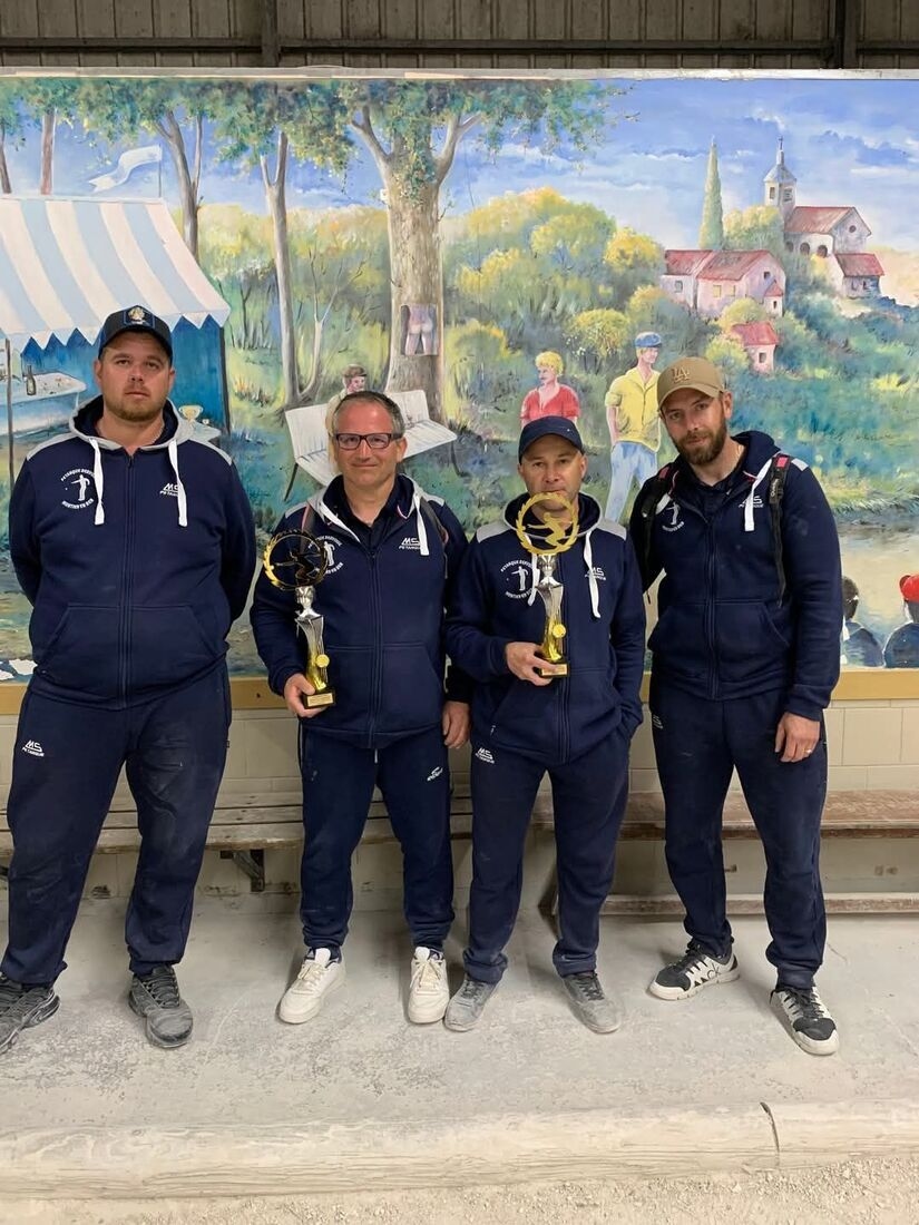Simon (Eurville/Bienville) and the Dervoise pair Salaris-Gerardot crowned