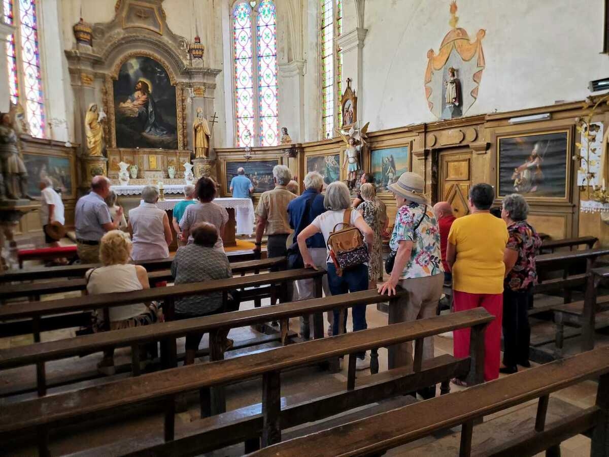 Saint-Rémy Kilisesi hazinelerini ortaya çıkarıyor