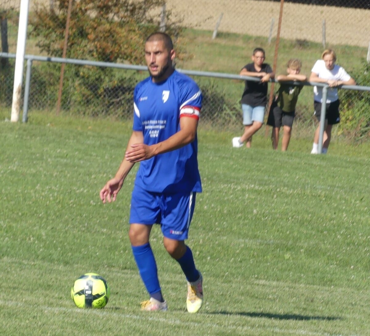 The Haut-Marnais with the ball at their feet