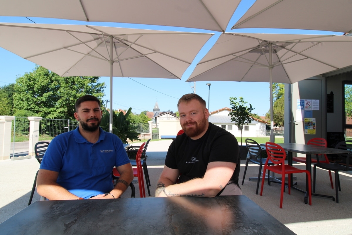 Una factura de restaurante reducida en Droyes