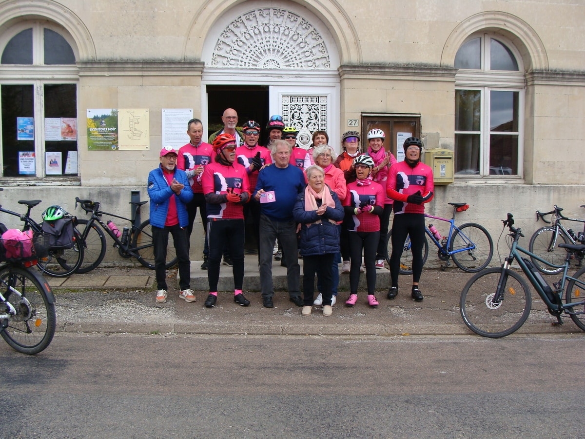Octubre rosa: Los ciclistas están aquí