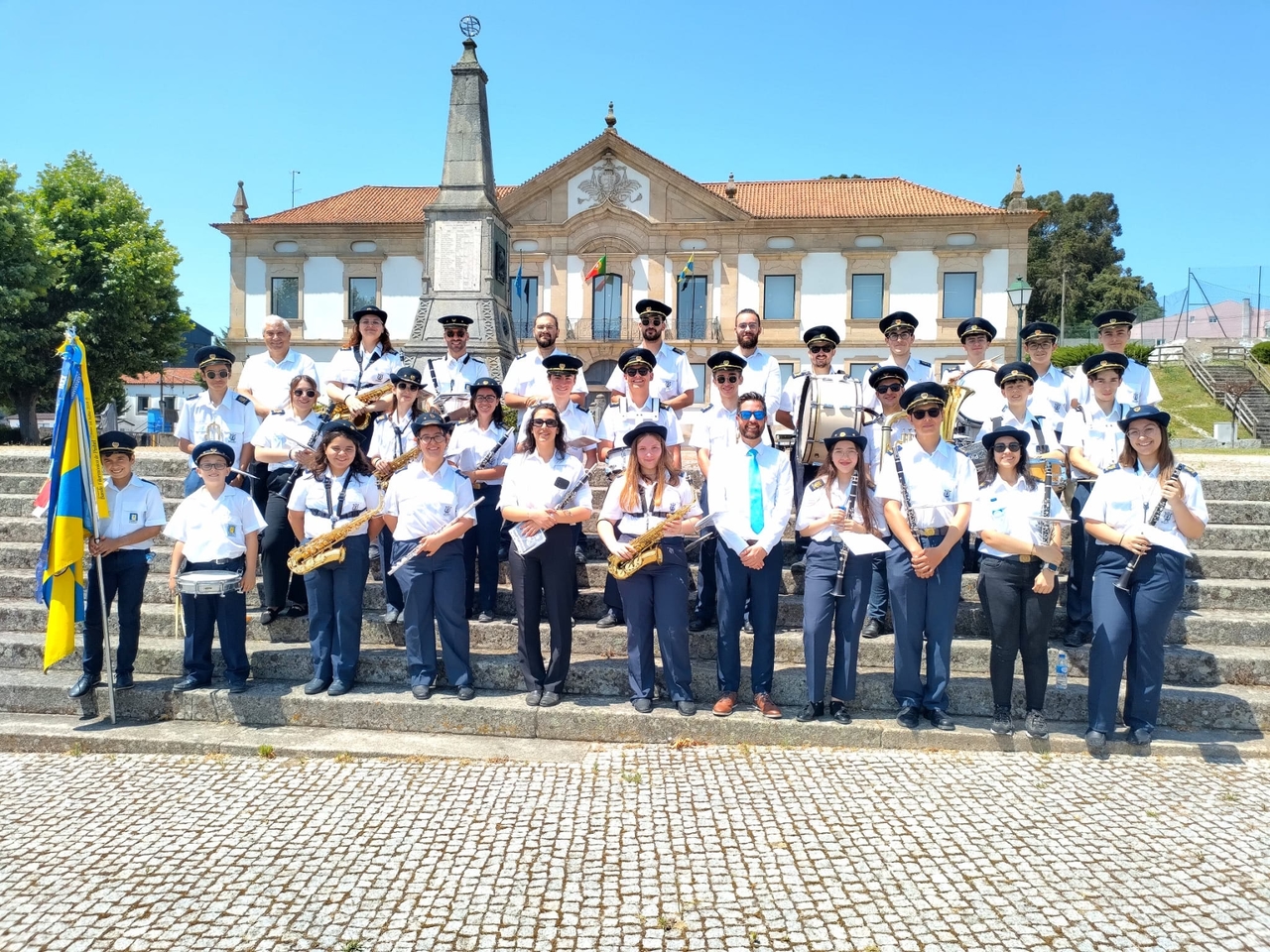La Pinhel Philharmonic Band celebra l'anniversario con un concerto all'aperto