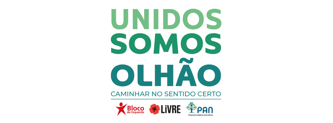 Kommunalwahlen: PAN, BE und Livre bündeln ihre Kräfte im Projekt „Unidos Somos Olhão“