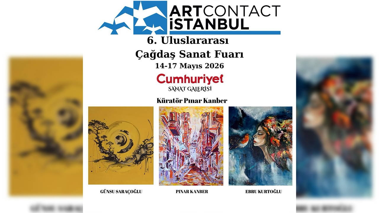 Cumhuriyet Sanat Galerisi, ARTCONTACT İstanbul’da sanatseverlerle buluşuyor