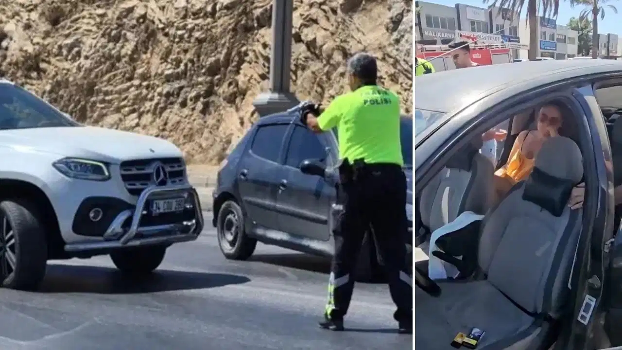 Dilan Çıtak, Tochter von İbrahim Tatlıses, sorgte in Bodrum für Chaos: Sie fuhr mit einem Auto in die Polizei!