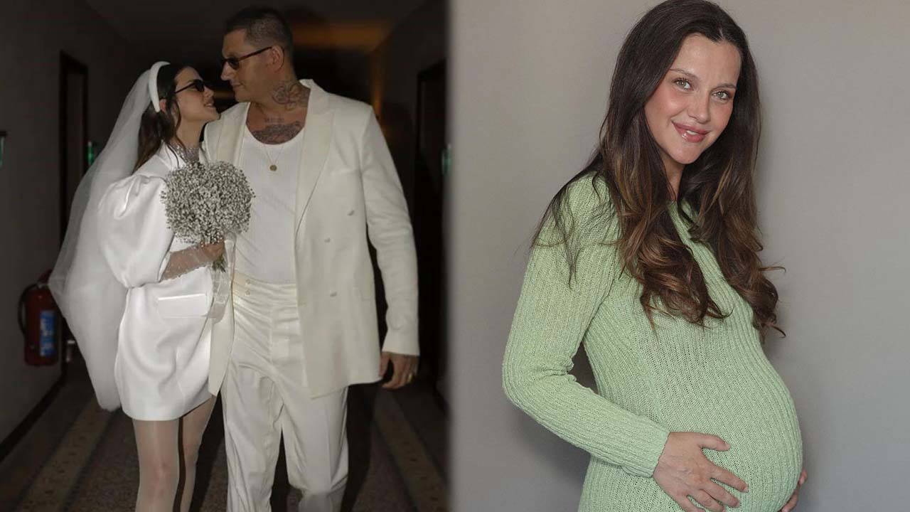 Actress İrem Helvacıoğlu became a mother