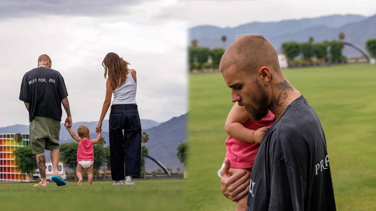 Hailey and Justin Bieber became a trending topic with their family pose
