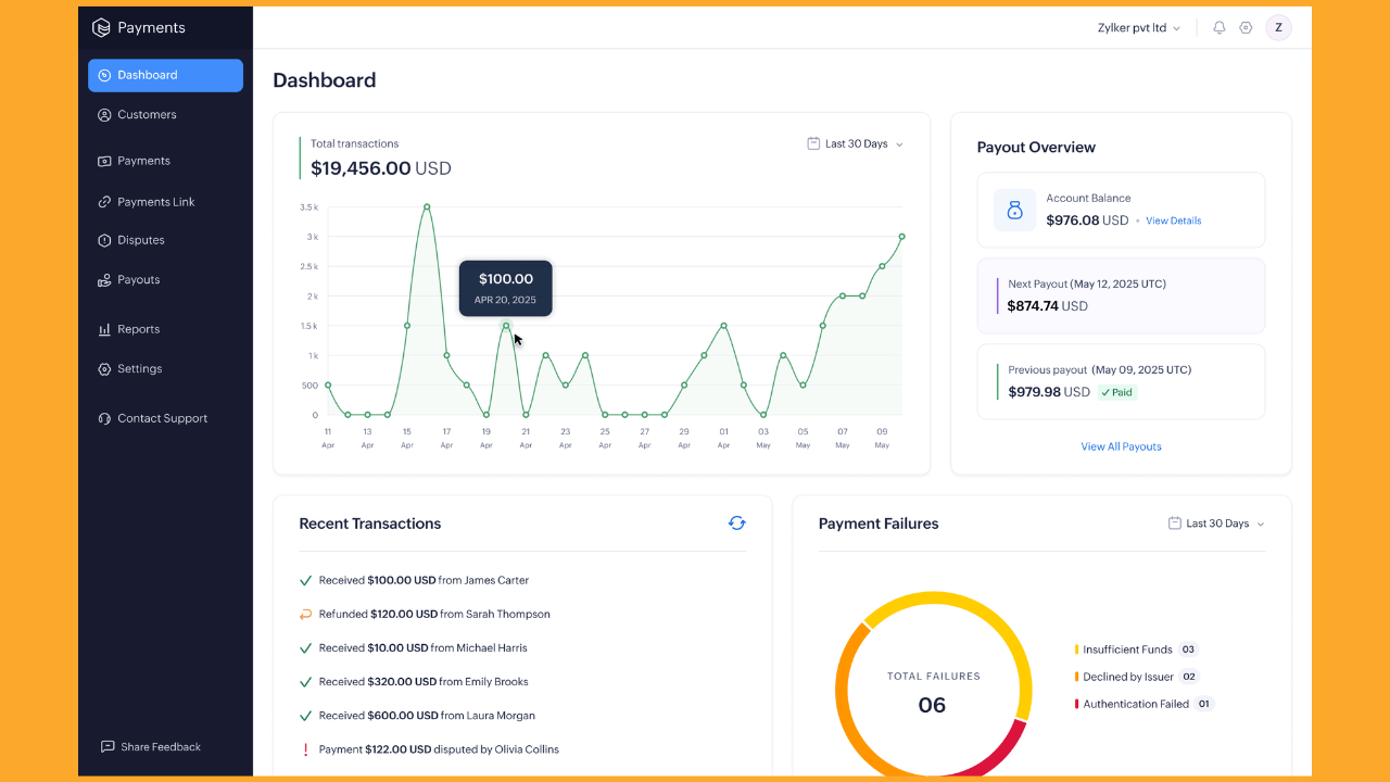 Zoho Enters U.S. Payments Market with Launch of Zoho Payments