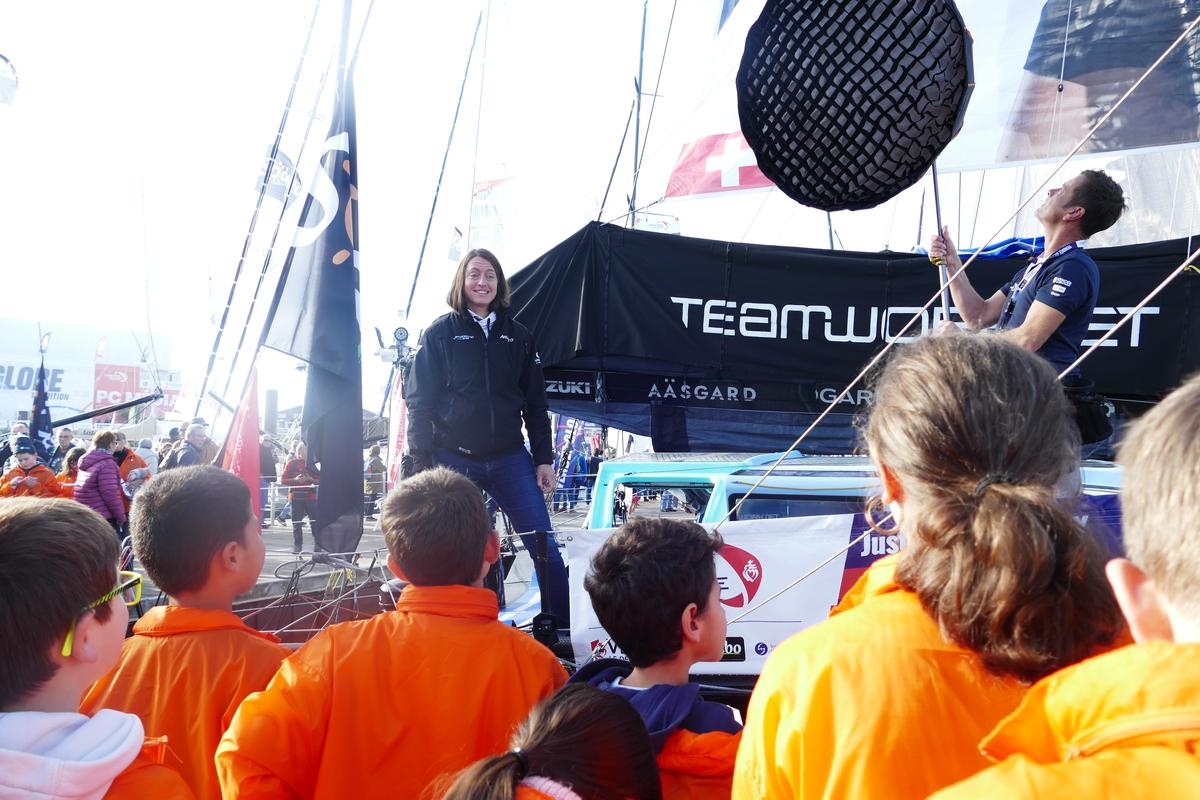 Vendée Globe пришвартуется в Боэ 23 мая.