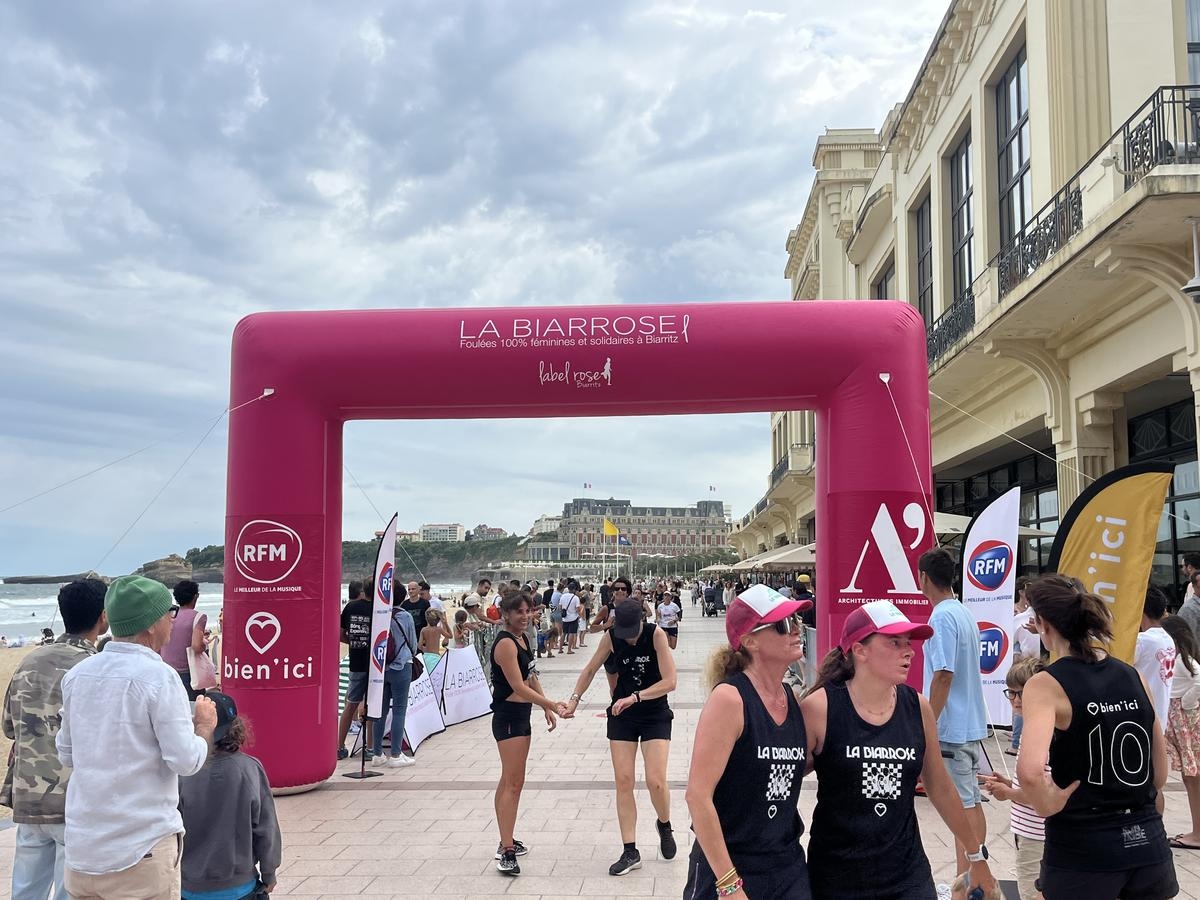 Biarritz: más de 1.000 corredores para el décimo aniversario de la Biarrose
