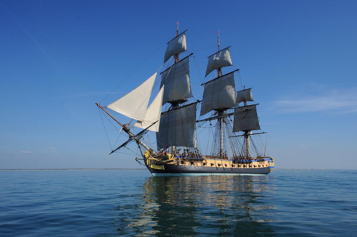 Charente-Maritime: “Nós demos vida a 'L'Hermione' e ela nos deu vida”