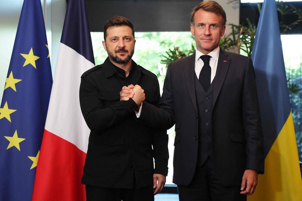 War in Ukraine: Macron and Zelensky reaffirm “the importance of the fight against corruption”