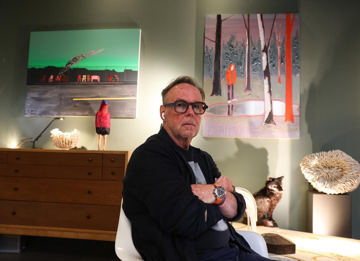 La artista canadiense Kim Dorland expone por primera vez en Francia, en Burdeos