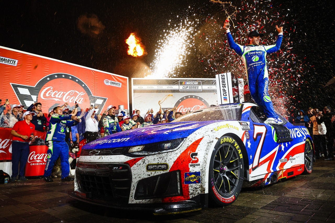 Daniel Suarez Drives Chevrolet to the Victory in the 67th Running of the Coca-Cola 600