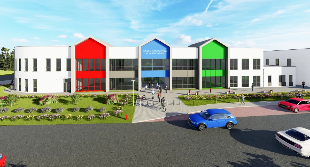 Construction of a new school has begun – earthworks are underway