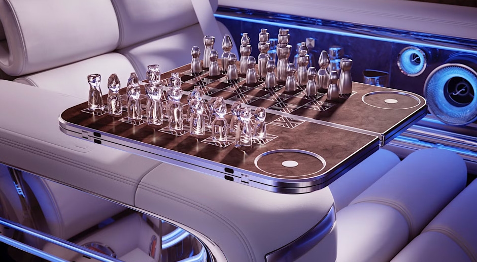 Forget the Maybach! This new fancy Mercedes van has an ultra business class interior