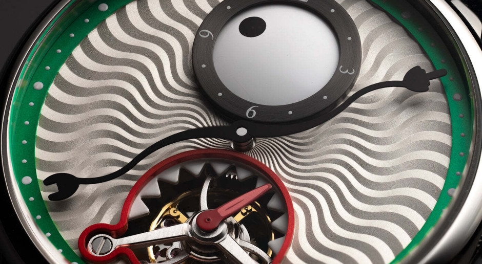 Dit is het laatste en meest gevreesde horloge "Time Eater". Deze tourbillon is een echt pareltje voor verzamelaars.