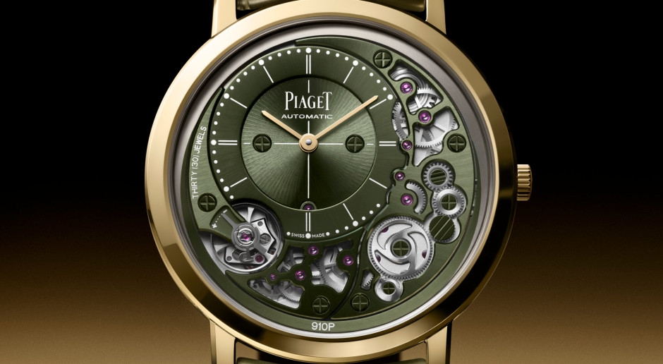 Piaget aposta no verde e apresenta o novo ultrafino Altiplano