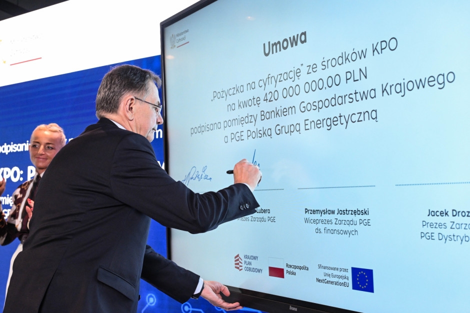 Setki milionów złotych dla energetycznego giganta. To największa taka pożyczka z KPO