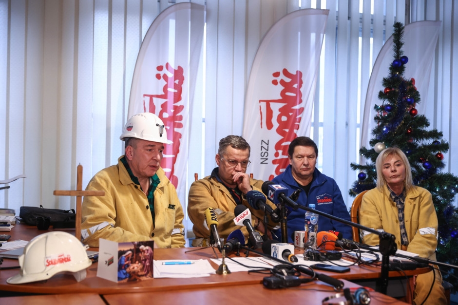 Protest pod ziemią w kopalni Silesia. Górnicy są zdesperowani i zdeterminowani