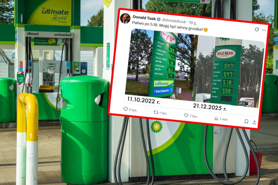 Wiadomo, gdzie jest stacja benzynowa z paliwem po 5,18 zł