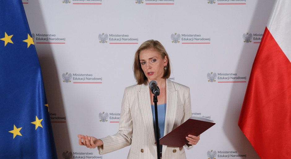 Joanna Mucha lascia il governo. Spiega perché non sarà più viceministro dell'istruzione.