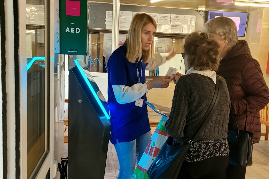Patientenassistenten im Provinzkrankenhaus in Łomża. Große Unterstützung für Leistungsempfänger