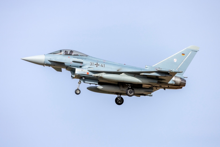 German fighter jets already in Poland. They will support NATO operations.