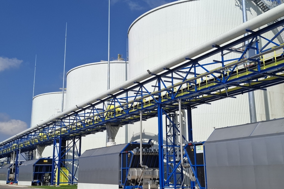 La fábrica de azúcar contribuyó a la seguridad del gas en Polonia. Es la mayor instalación de Europa.