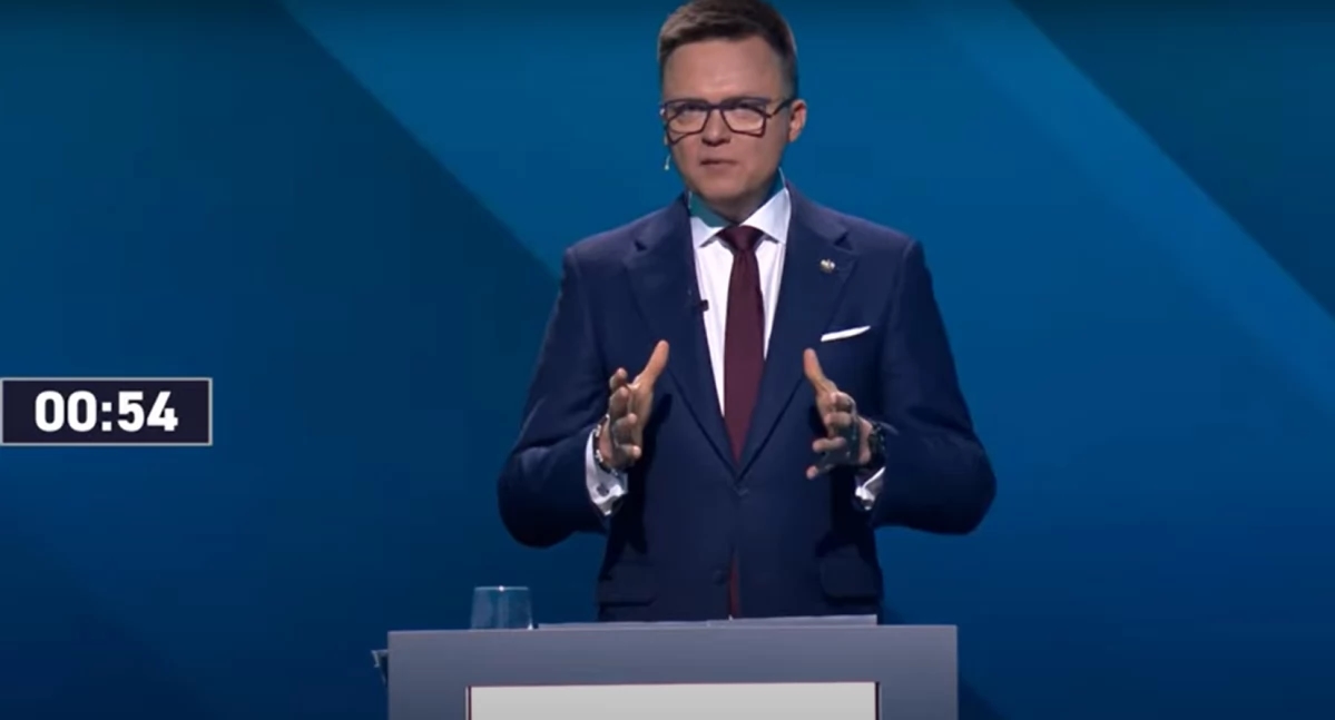 Szymon Hołownia, presidentieel debat: als het wetsvoorstel over persoonlijke assistentie niet wordt aangenomen, verlaten we de coalitie
