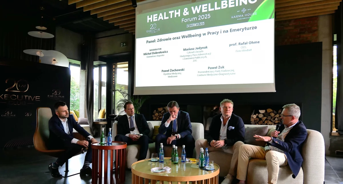 Prof. Rafał Ohme: "Burn-out is een prijs, maar investeren in welzijn levert vijf keer zoveel op" - het programma "Moje Zdrowie" als nieuwe standaard voor preventie op het werk