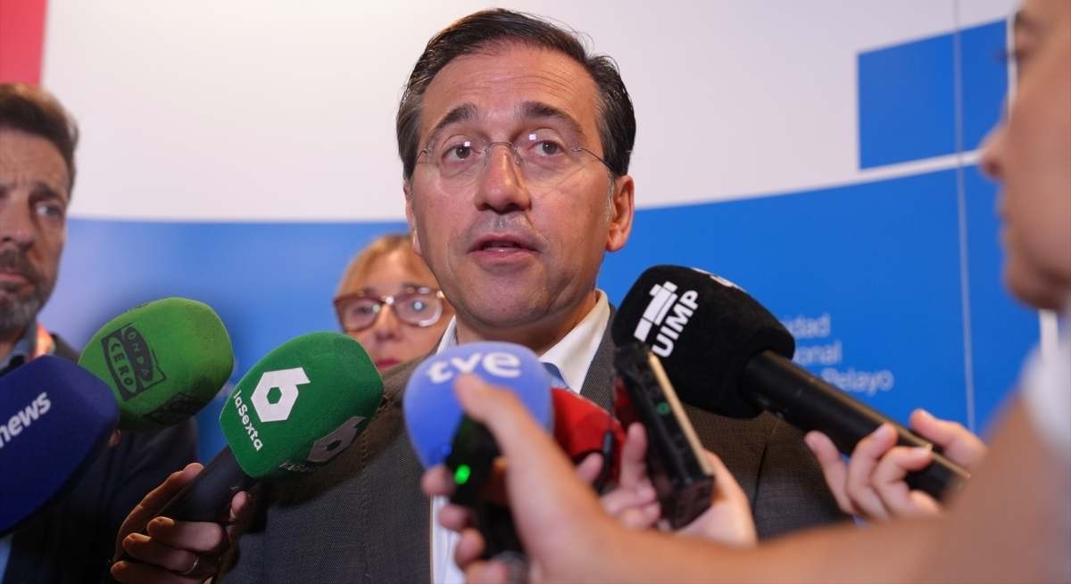 Albares afirma que a Espanha tem uma política externa global "que vai de Washington a Pequim".