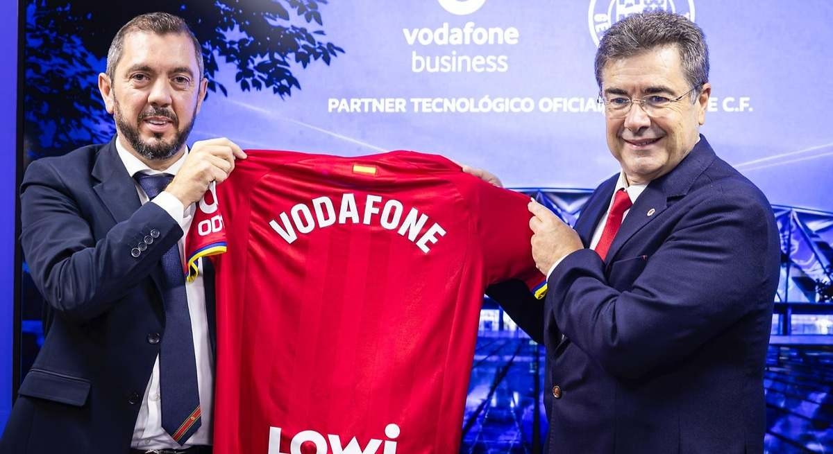 Vodafone Spain, the new technology partner of Getafe CF's New Coliseum