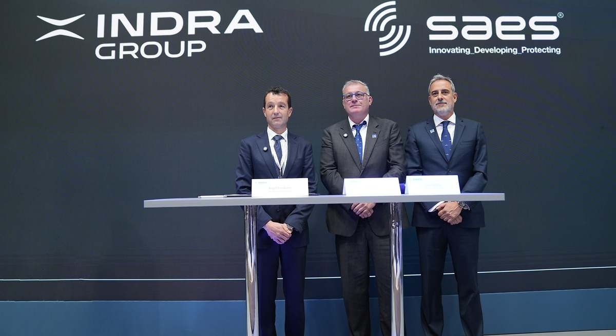 Indra e SAES lavoreranno insieme per proteggere porti, rotte e infrastrutture marittime.