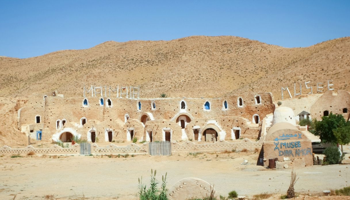 Le village de Matmata, avec une architecture d'une autre planète