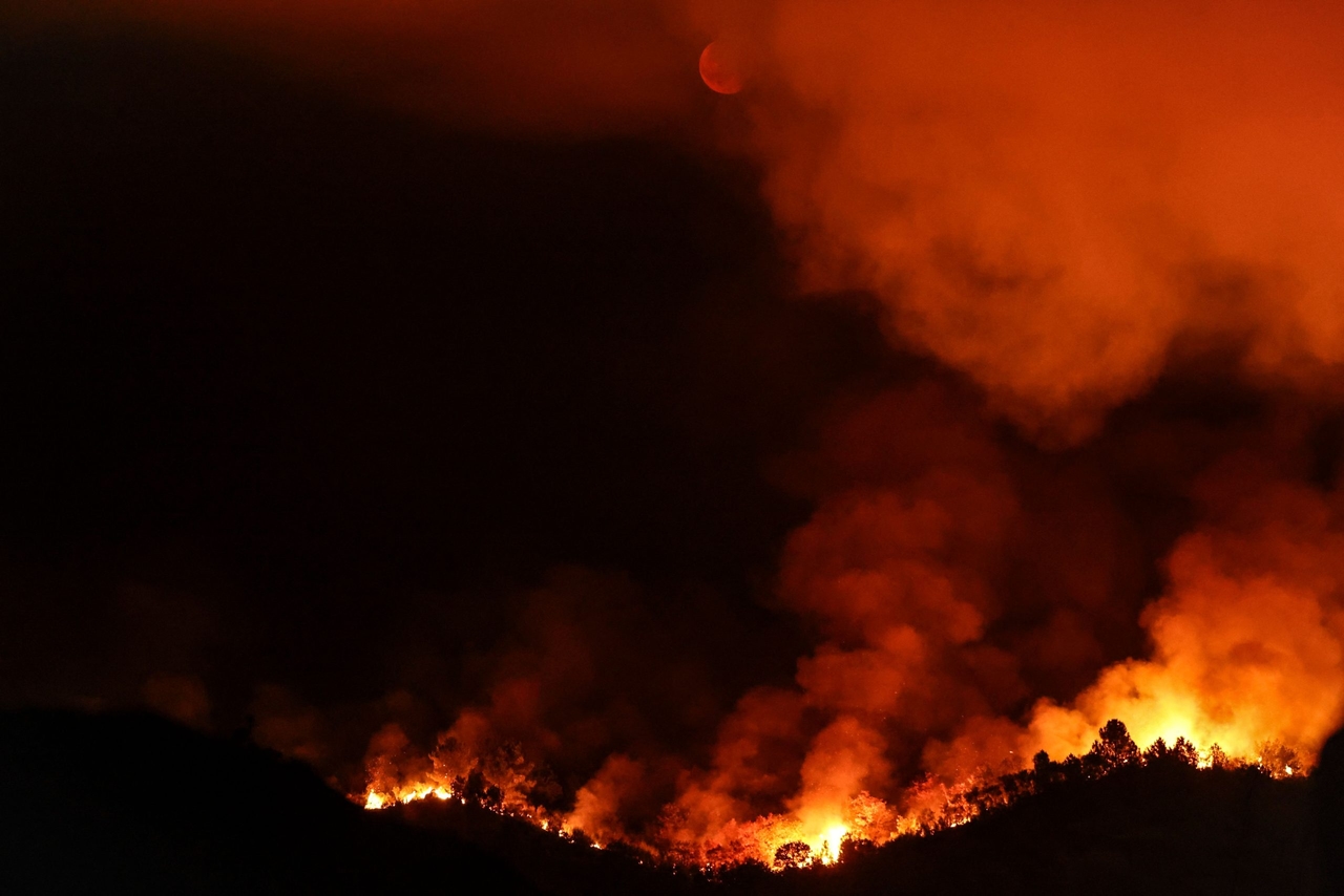 El incendio que se inició en Arganil tiene la mayor superficie quemada hasta la fecha